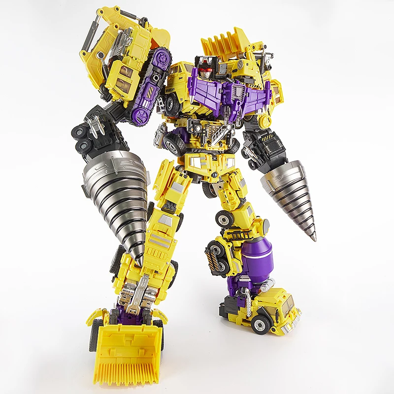 Jinbao 6 в 1 60 см большая трансформация Predaking игрушки Аниме Опустошитель KO G1 фигурка робота модель игрушки мальчик дети ребенок подарок
