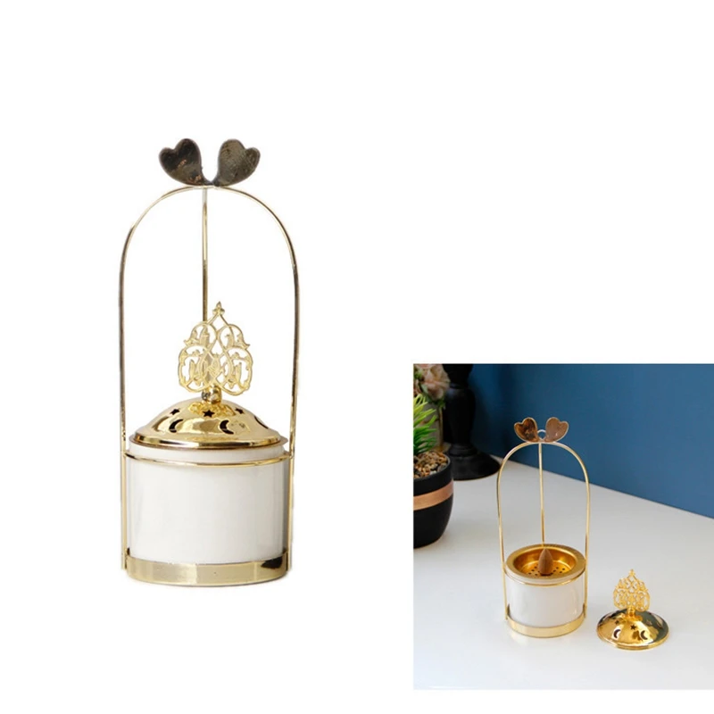 Железная керамическая комбинированная курильница для украшения дома|Благовония