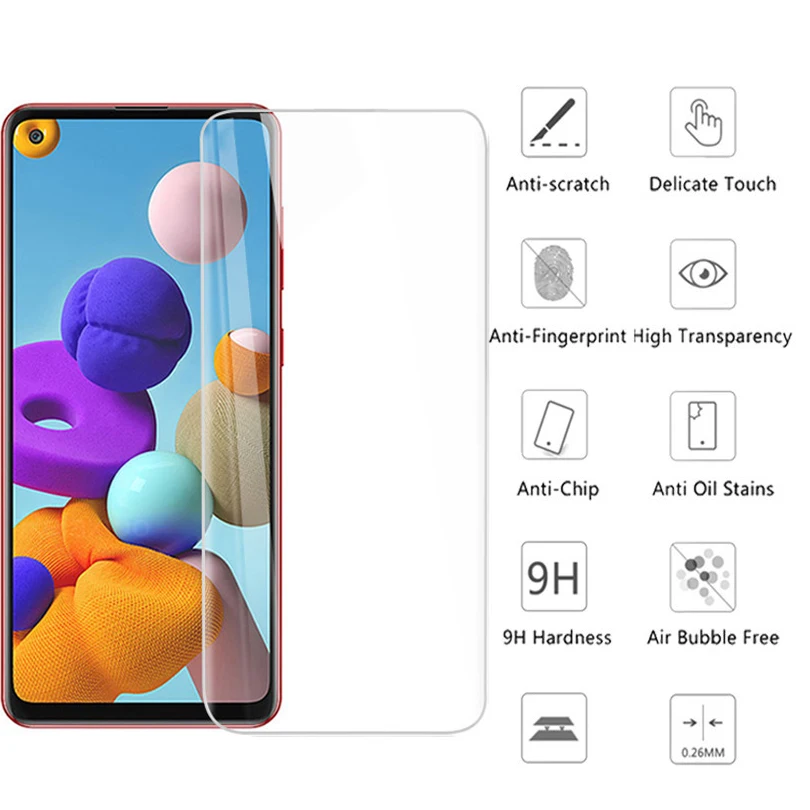 Защитное стекло a21s для samsung Galaxy защитная пленка объектива камеры galax a21 s a 21