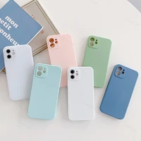 protective case for iphone 12 pro max x 11 tpu soft art phone case for iphone 8 7 6s plus matte colorful cartoon