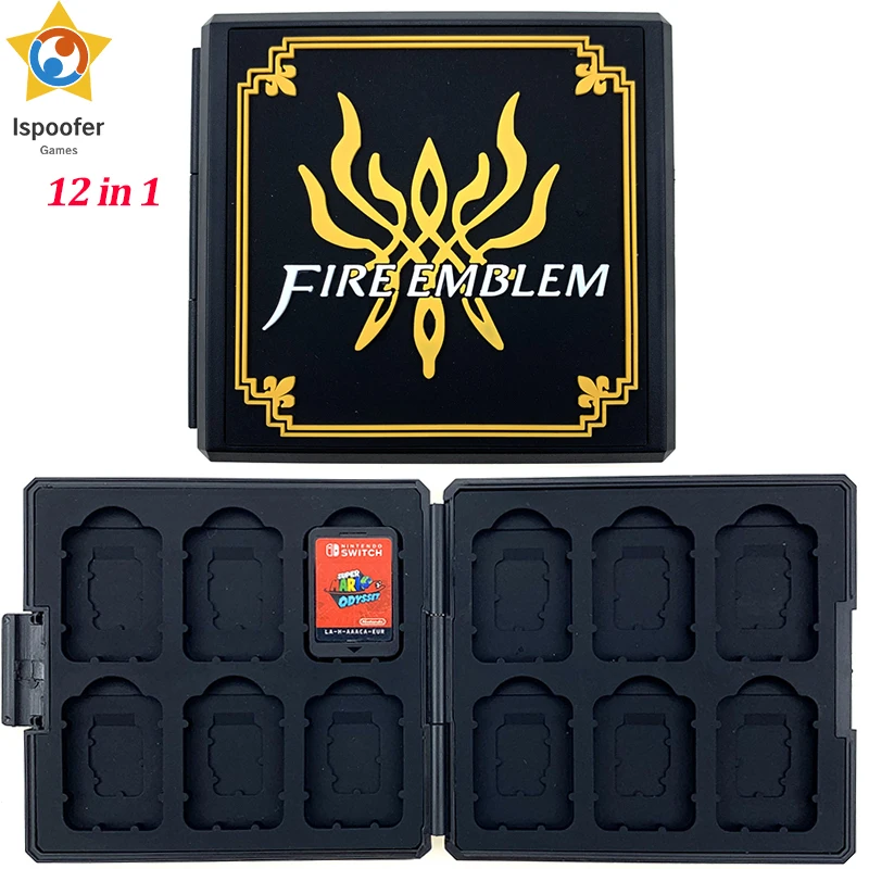 12в1 ударопрочный чехол для игровых карт с переключателем Жесткий Чехол Nitendo Switch
