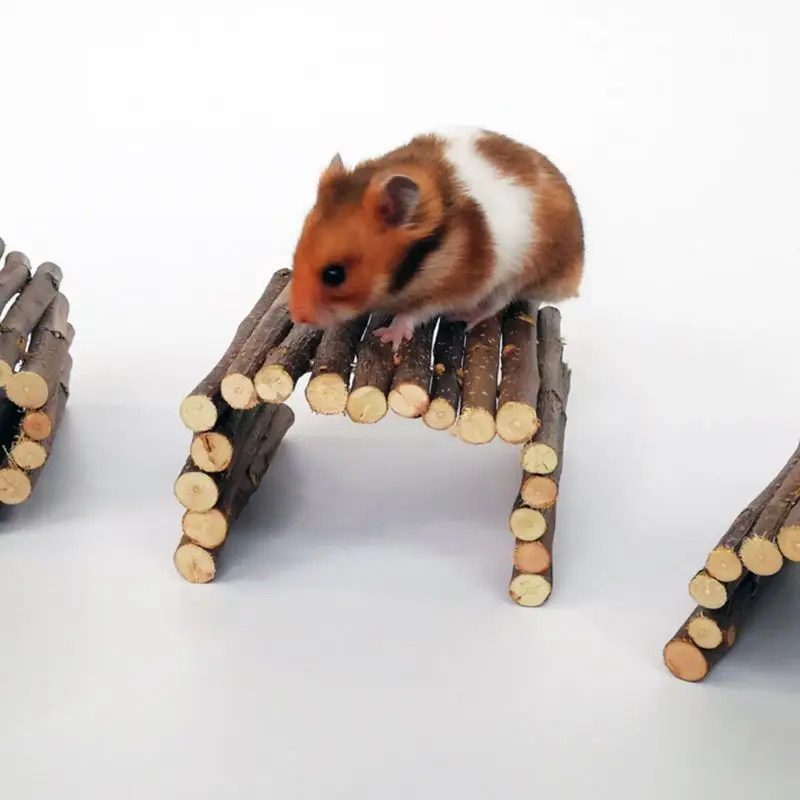 Деревянный мост арки дом для поиска хомяков туннель домашних животных морская