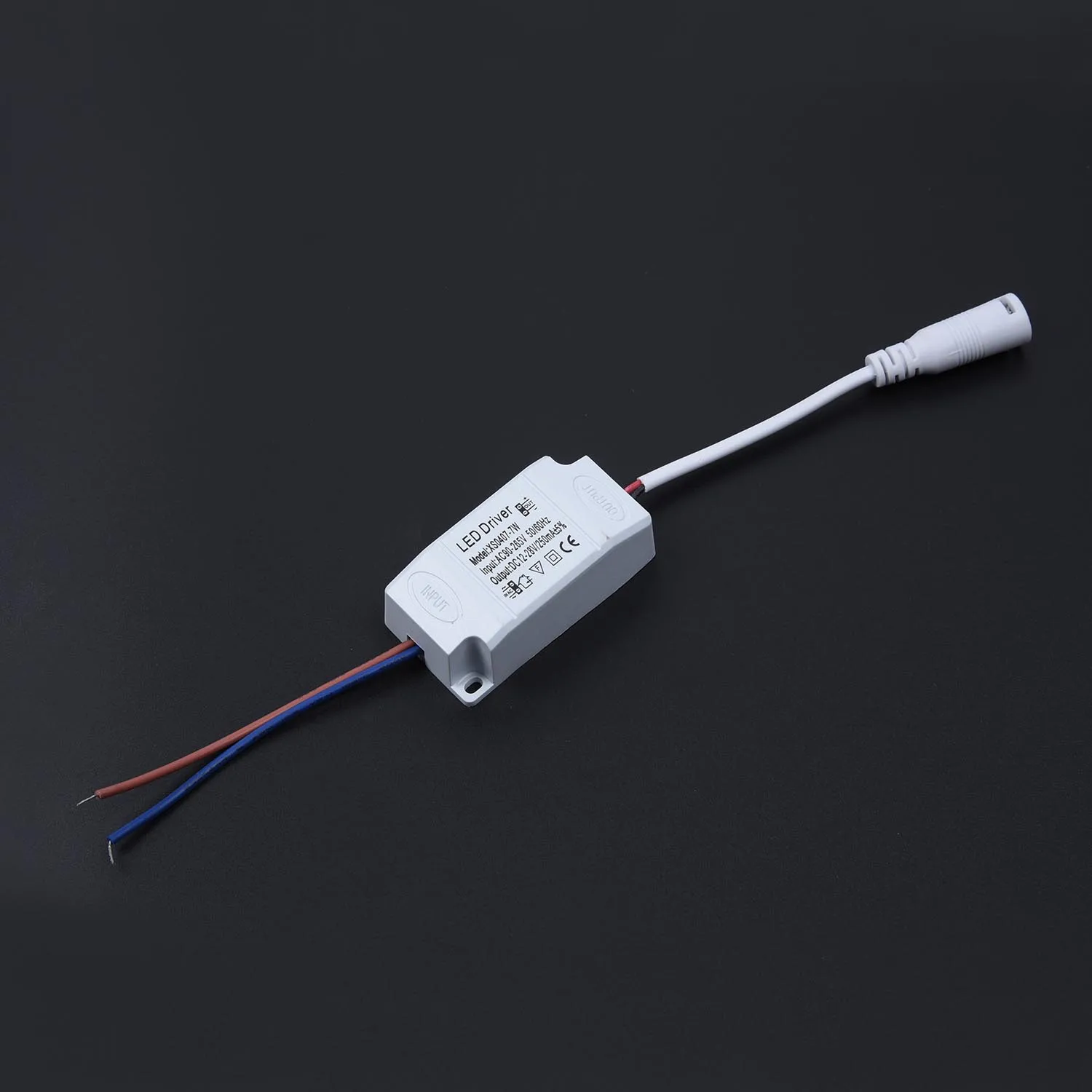 3 ~ 24 Вт светодиодные фары 12 28v постоянного тока до Ac90 265v Драйвер Питание адаптер