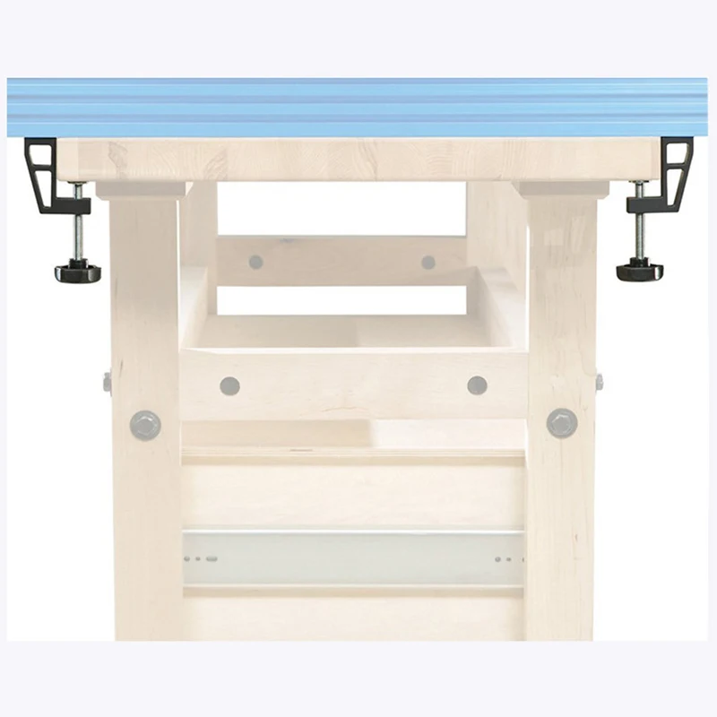 Фиксатор для деревообработки 45/75 мм Тип высота торцов трек Т образная подложка