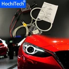 HochiTech ccfl комплект ангельских глаз белый 6000k ccfl гало кольца фары для mazda 3 2010 2011 2012 2013 2014