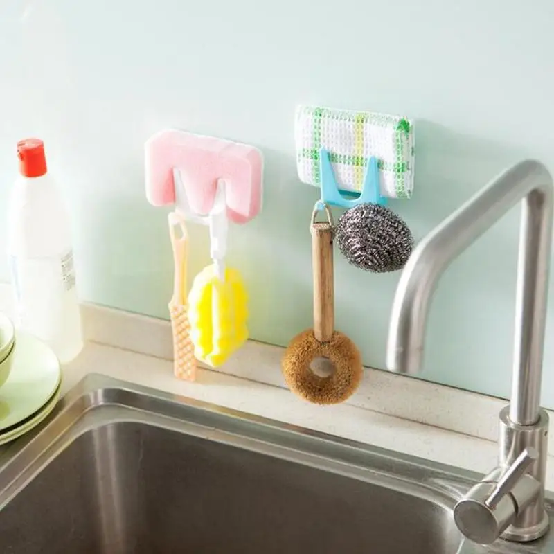 

Kitchen Pot Lid Shelf Kitchen Organizer Pan Cover Lid Stand Dish Accessories Kitchen Sponge Hanging Holder Rack Spoon Rack O2G9