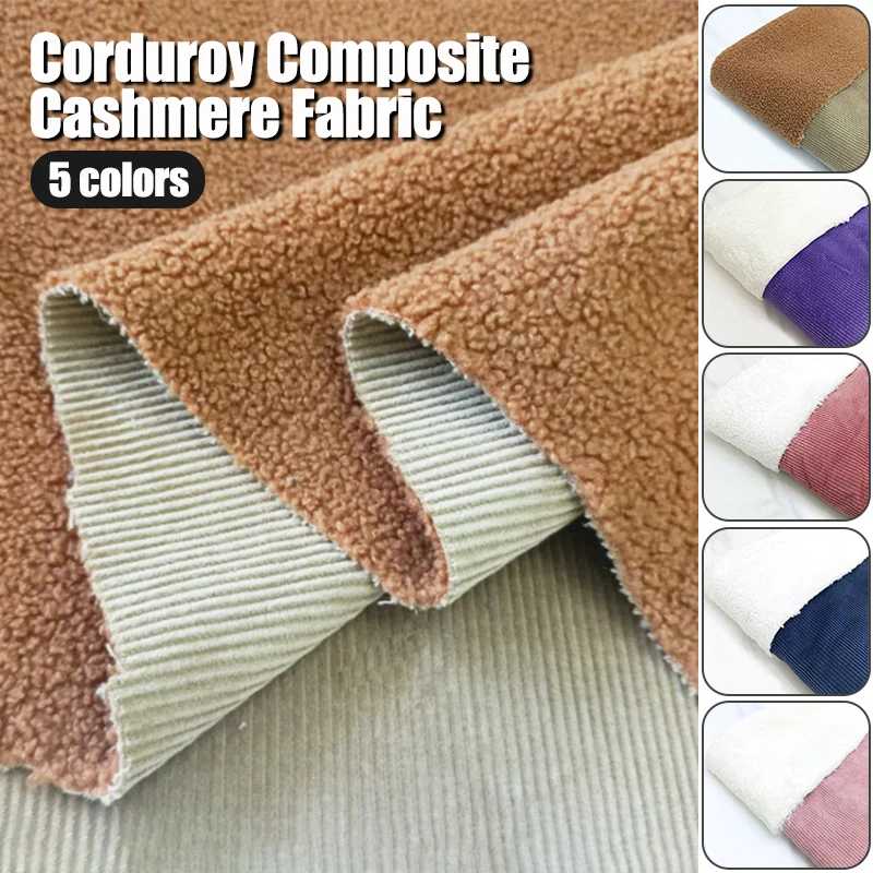 Теплая Вельветовая флисовая ткань 50*150 см плотная шерпа из овечьей шерсти для