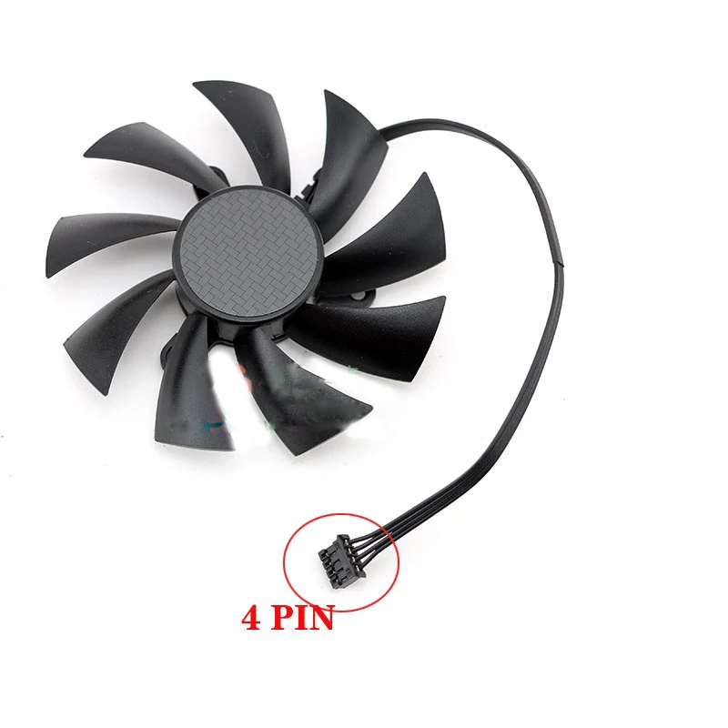 

87mm PLA09215B12H 4PIN 12V GTX1650 GPU FAN For Gigabyte GTX1060 1650/1660/2060 SUPER MINI ITX Video Card Fans