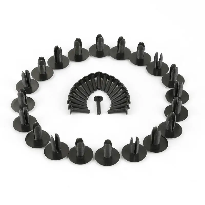 

20pcs Durable Push Fit Plastic Rivet Pin Clip Bumpers Interior Trim Panel Fascia For BMW 3.5.7 Series General New