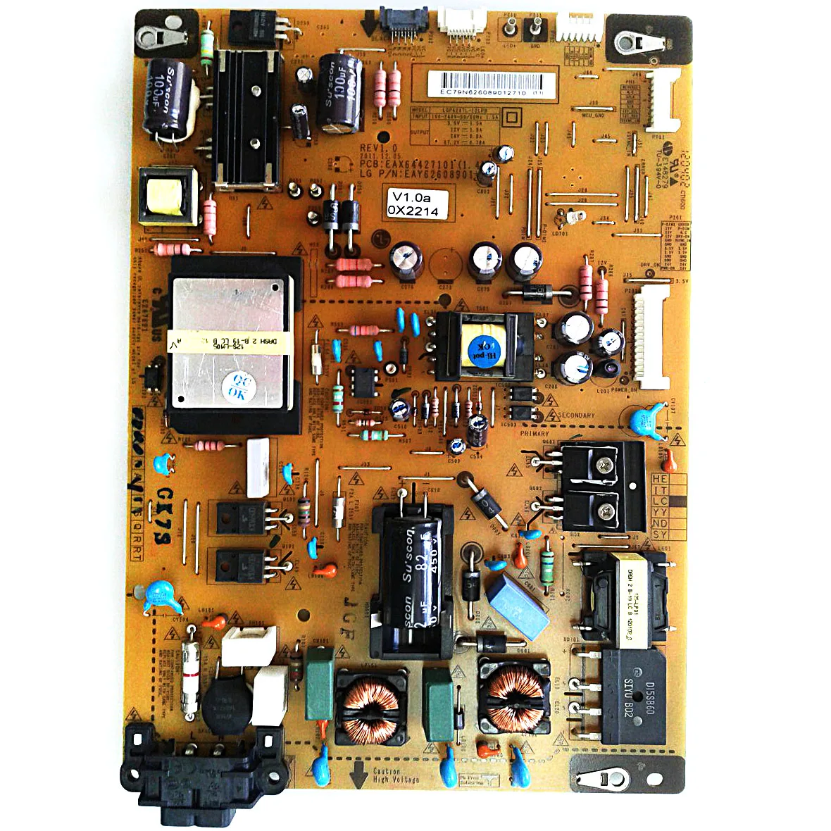 Блок питания ТВ LG 42LM5808-ZA [EAX64427101 (1.4)] (Б/У) |