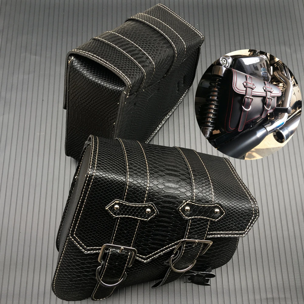 Сумка седло для мотоцикла 2 шт.| |