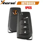 1 шт.лот Xhorse XKTO00EN проводной дистанционный ключ VVDI2 для Toyota Тип 3 кнопки универсальный дистанционный ключ