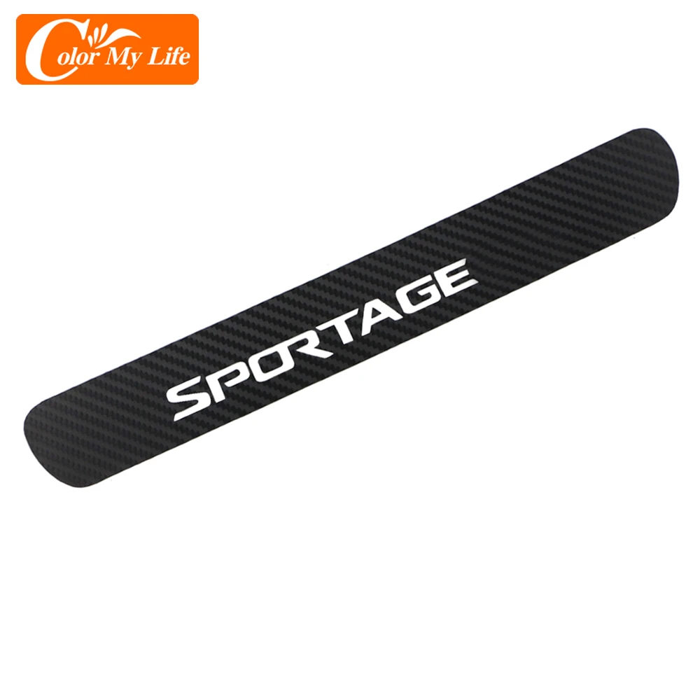 Наклейки для задних стоп сигналов из углеродного волокна Kia Sportage SL 3 R 2011 2015