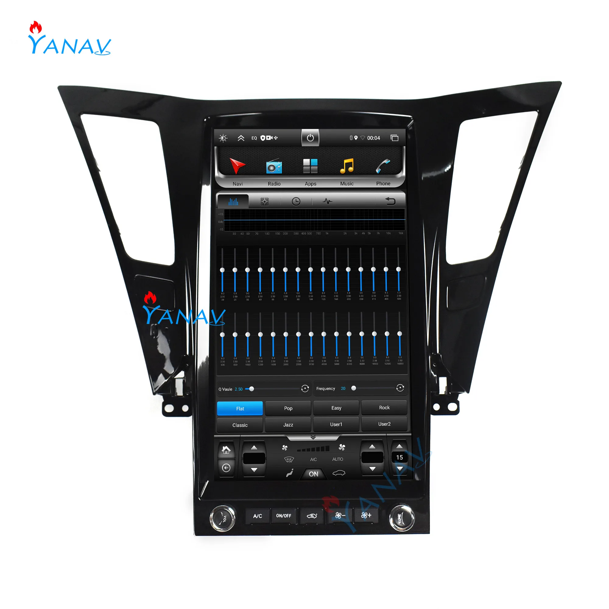 

Автомагнитола android для-HYUNDAI SONATA 2010-2014, с вертикальным экраном HD, GPS, DVD-плеером