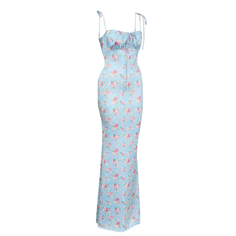 

2021 Express Independent Station Cross-Border Blast Sling Sexy Bottom Dress