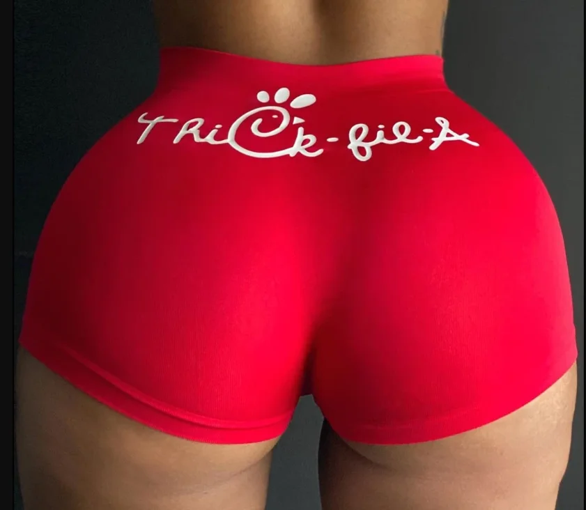 Шорты женские с высокой талией пикантные облегающие Короткие штаны надписью