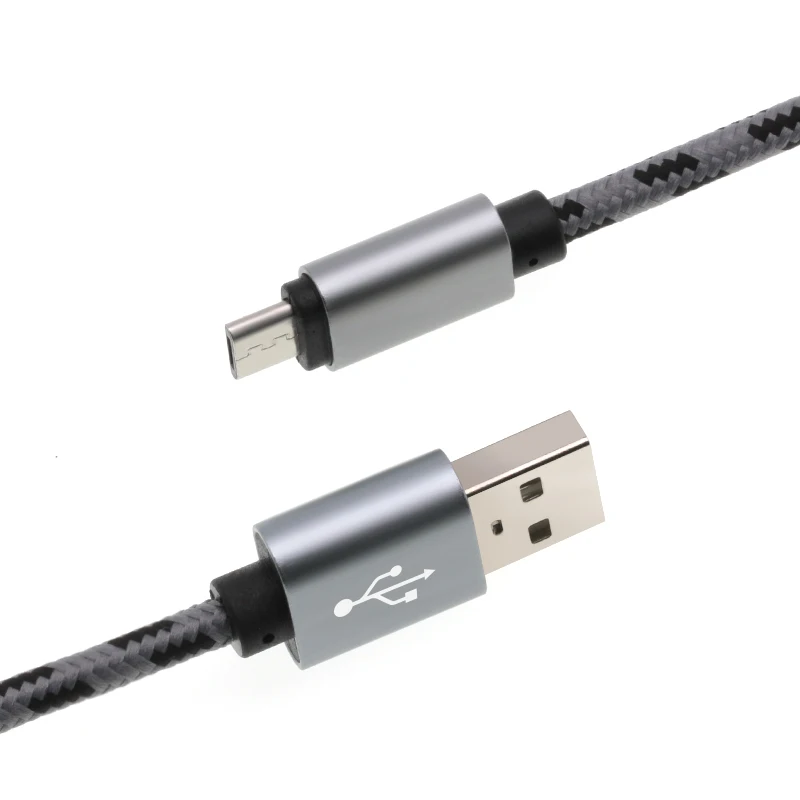 Кабель Micro USB для быстрой зарядки нейлоновый шнур 6 футов кабель синхронизации