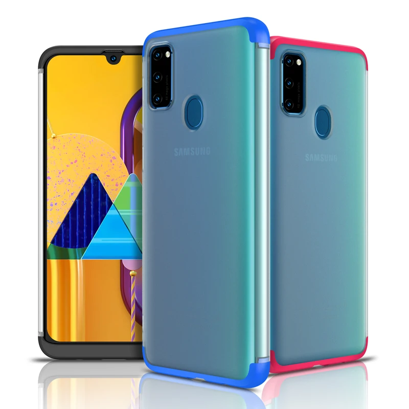 Оригинальный прозрачный матовый чехол GKK для Samsung A30 A50 A70 A80 M30 M30s A30s A50s S7 Edge S8 S9 Plus note
