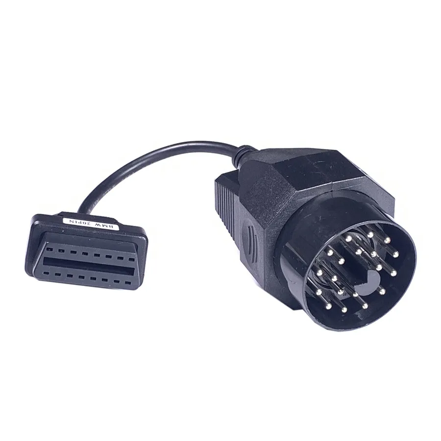 Новейший Диагностический кабель для автомобиля 20 контактный адаптер obd2 B M W 20pin до