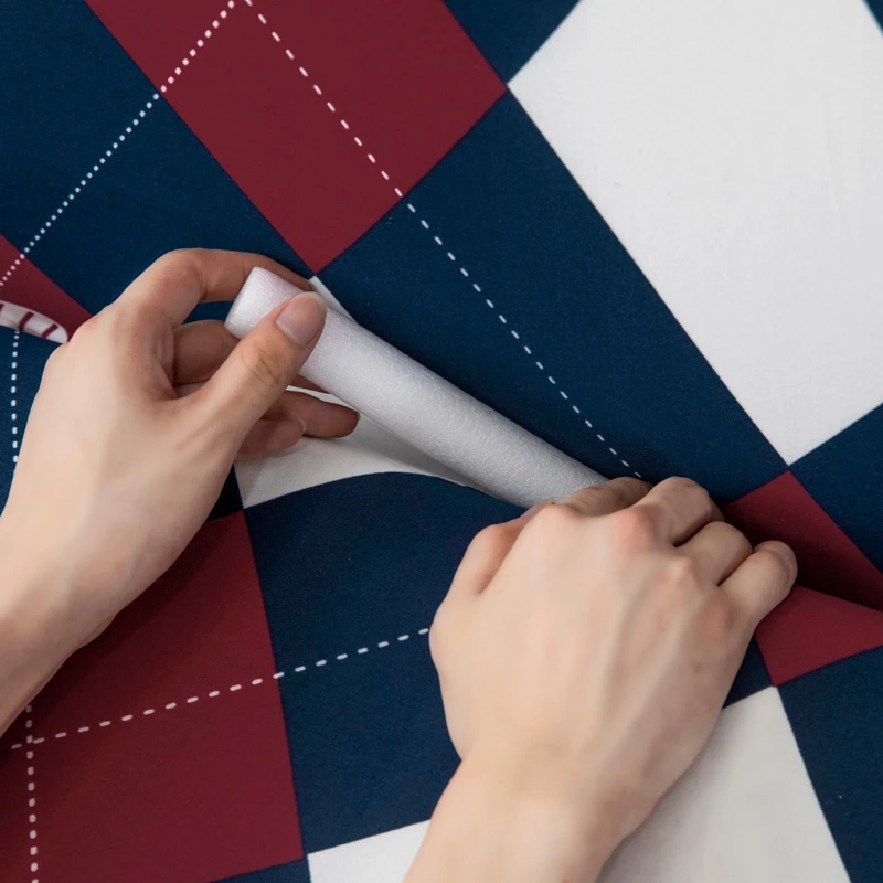 Современный клетчатый Эластичный секционный угловой чехол Afervor для дивана