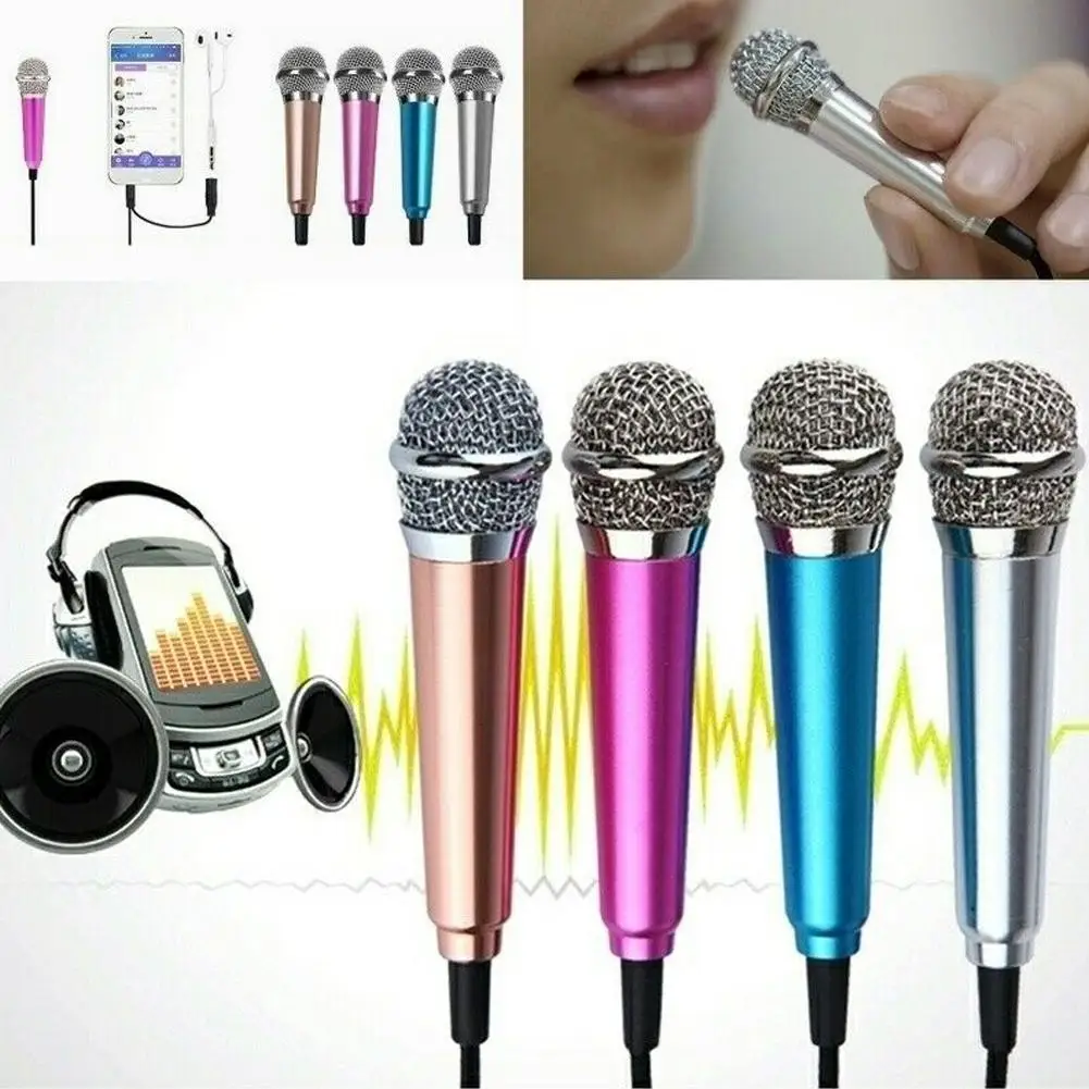 4 вида цветов ручной микрофон