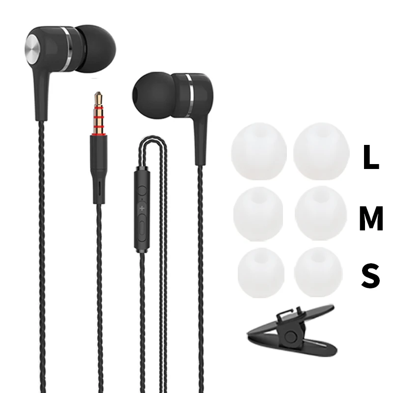 Black upgrade 1 Gift VPB S12 спортивные наушники,, проводные, супер бас, 3,5 мм, трещины, красочные, гарнитура, вкладыши с микрофоном, свободные руки для samsung - Цвет: Black upgrade 1 Gift