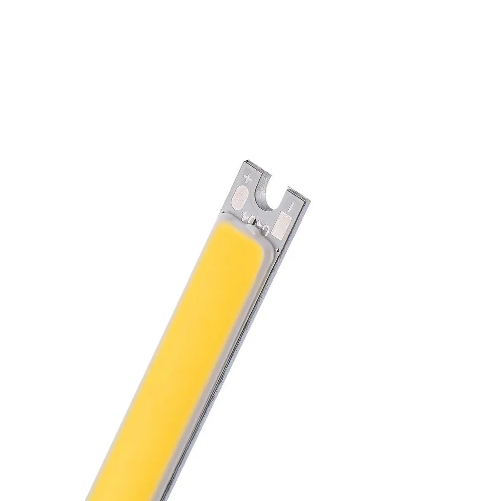 Новый 12V 5W светодиодный светильник 100x8mm COB Светодиодный модуль теплых цветов