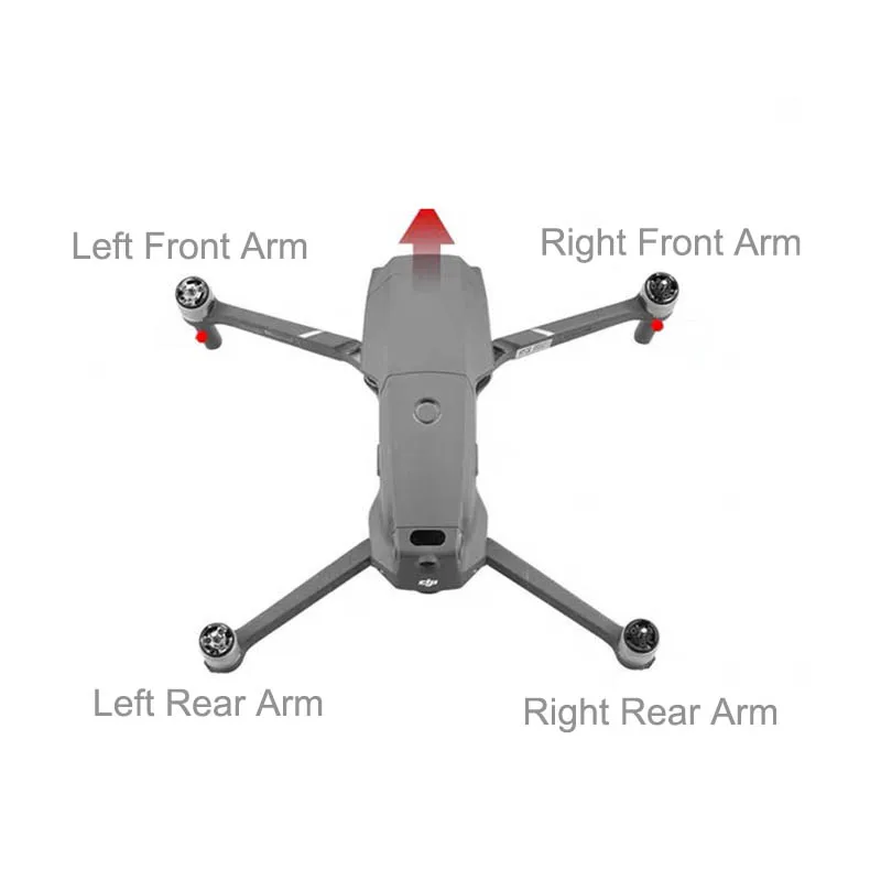Оригинальный Mavic 2 Pro/Zoom передняя задняя правая Левая рукоятка двигателя втулка