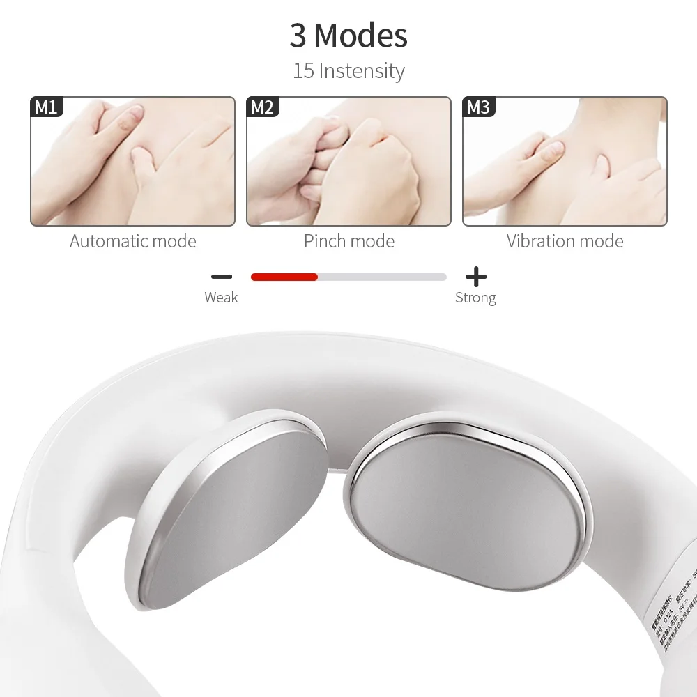 Умный массажер для шеи и плеч с подогревом|Шея массажный инструмент| |