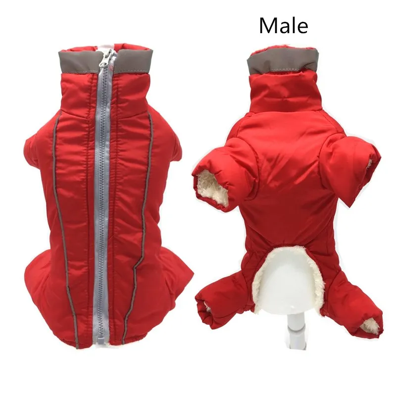 coat for boy Одежда для собак зимняя теплая одежда для маленьких собак водонепроницаемая куртка для щенков Светоотражающая куртка для собак Чихуахуа Мопс комбинезоны одежда - Цвет: coat for boy