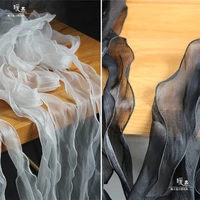 sideline wave lace trim black white organza diy patchwork cuffs collars decor skirts wedding dress designer accessories