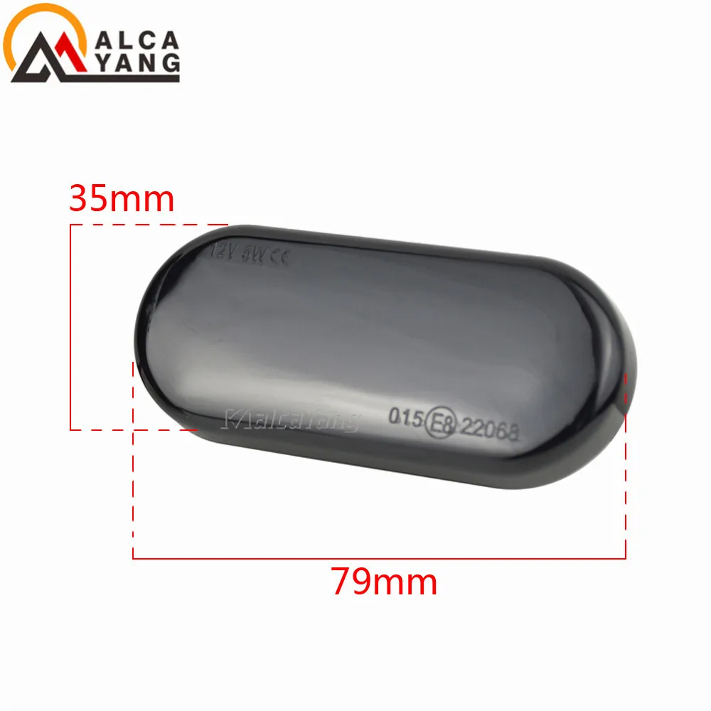 

2pc Dynamic Led Turn Signals Side marker light Lamp for VW Volkswagen Bora Golf 3/4 Passat 3B Polo 6N Sharan Vento T5 SEAT Ibiza
