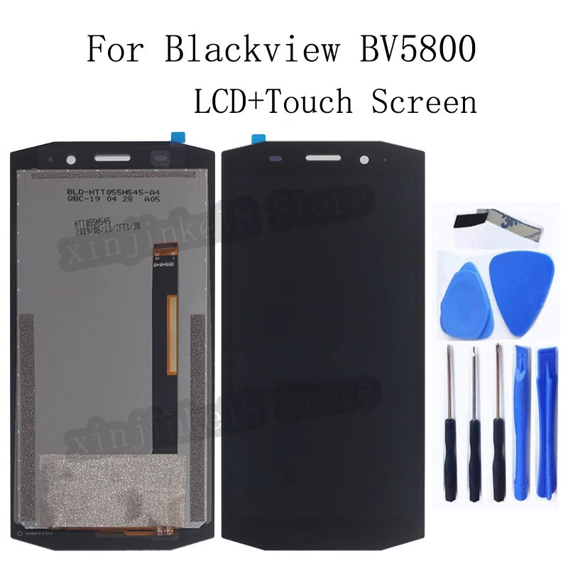 5 &quotвысококачественный ЖК-дисплей для Blackview BV5800 BV 5800 PRO Сенсорный экран Запчасти