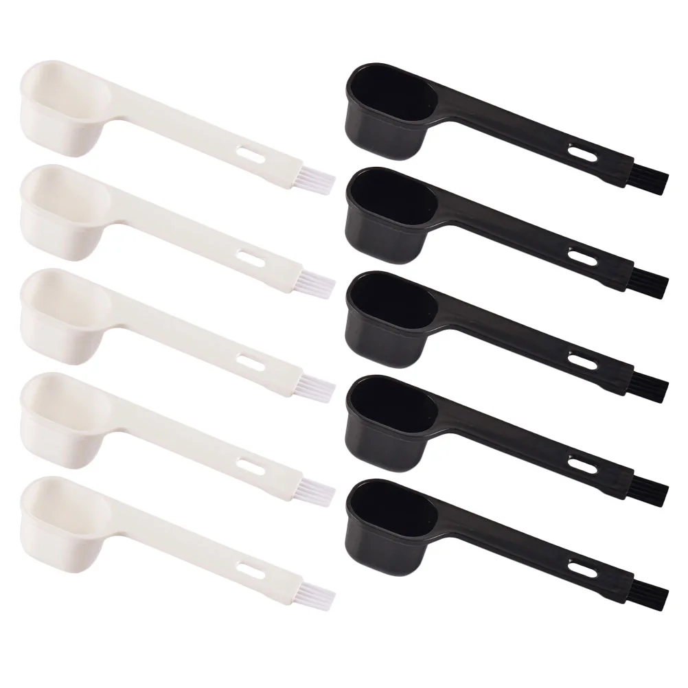

10Pcs Multi-functional Coffee Powder Scoop Coffee Scoop Double Head Spoon