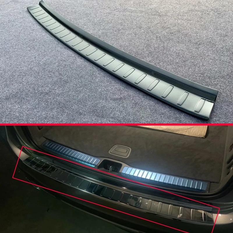 Защита заднего бампера из нержавеющей стали для Mercedes Benz GLE Class V167 GLE350 450 2019