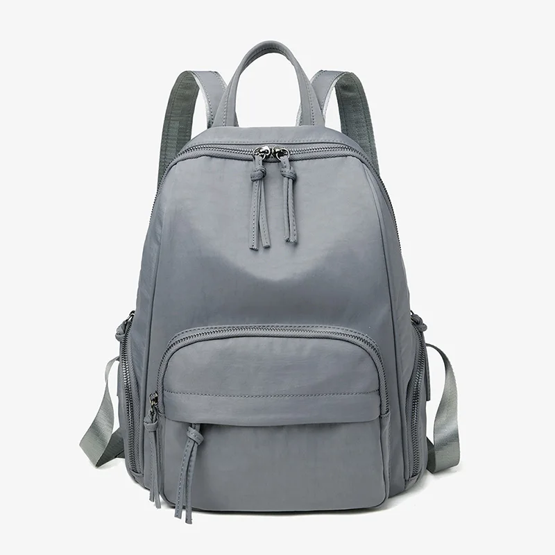 

Mtong Autumn And Winter Women's Notebook Backpack School Large Capacity Travel Oxford Cloth Bag Waterproof Anti Theft Girl Bags