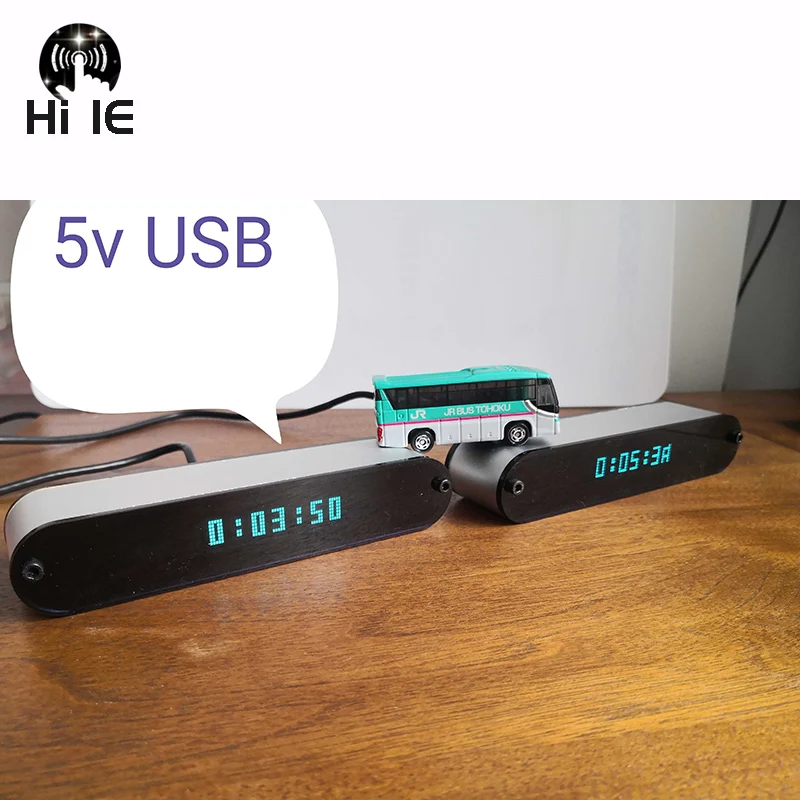 Часы Настольный VFD с ЖК-дисплеем ds3231 цифросветодиодный ные часы для креативного