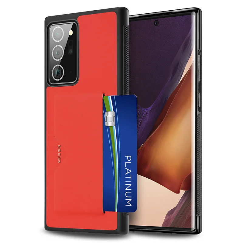 Чехол-Кошелек Dux Ducis для Samsung Galaxy Note Ultra, из искусственной кожи, противоударный от AliExpress WW