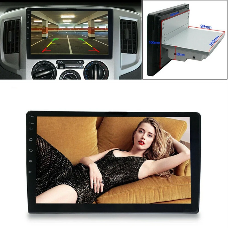 9 дюймов Android 1 1Din HD пресс Sn автомобильный MP5 плеер Гб + 16 WIFI Bluetooth GPS навигация стерео