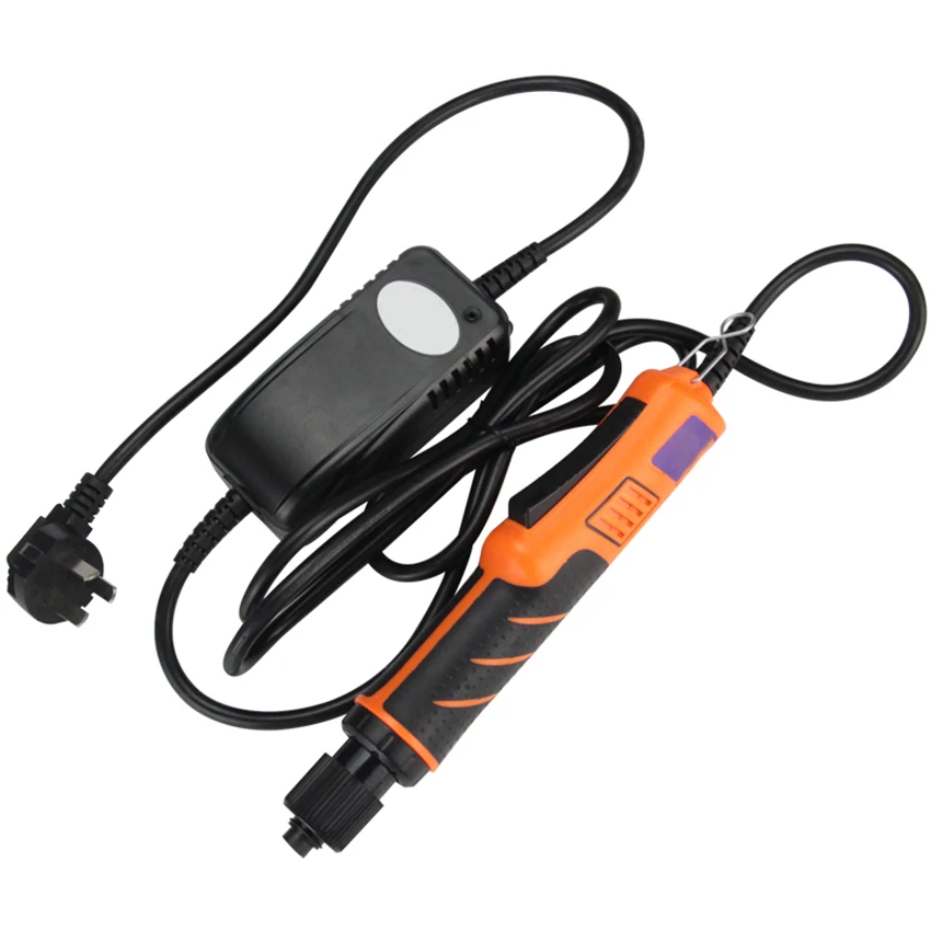 

Full/ Semi-Automatic Power Screw Driver 220V Corded Electric Screwdriver Gun with Accessories, Torque Stepless Adjustment
