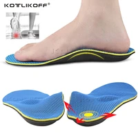high quality severe flat feet insoles orthotic arch support foot massage inserts orthopedic shoes insoles heel pain men woman