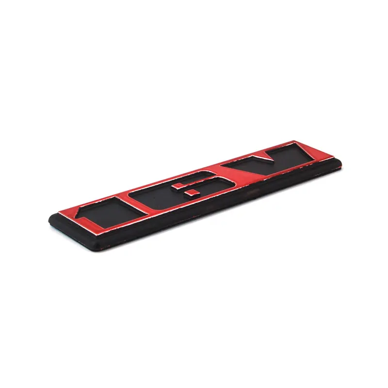 Автомобильная красная эмблема ABS 16 В подходит для VW Rabbit Golf Jetta Gti Mk3 стикер наклейка