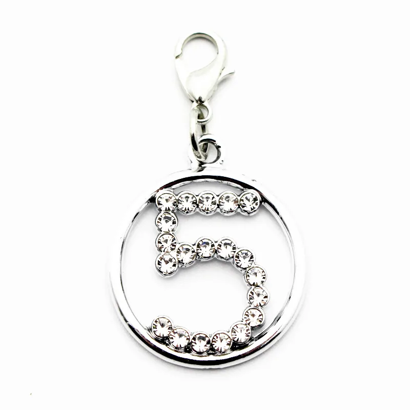 10 шт./лот Хрустальная фигура 5 подвесных подвесок подвеска Подвески карабин