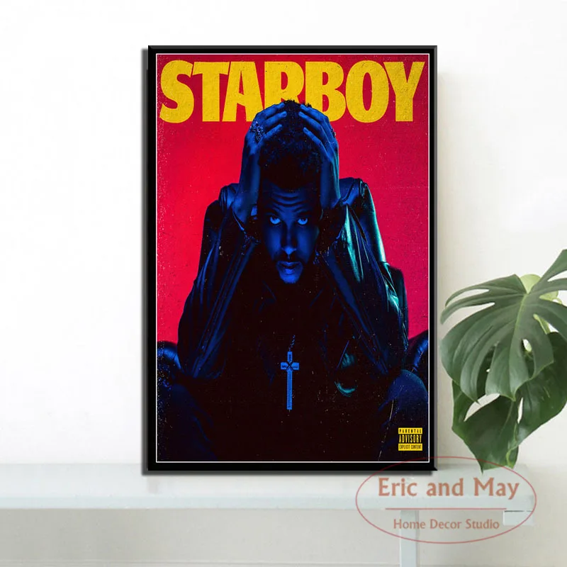 The Weeknd звездный мальчик популярный Альбом Музыкальная Обложка Хип-хоп поп R &amp B