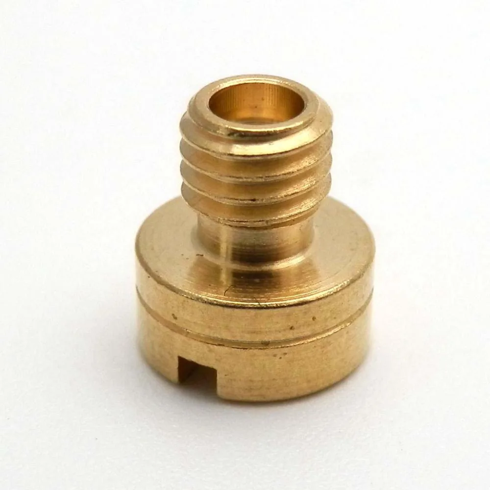 

Pack of 10pcs Large Round Main Jet 8mm 5mm Thread for Mikuni RS TM VM22 VM24 VM26 Carburetor Carb Pit Dirt Bike Injector Nozzle