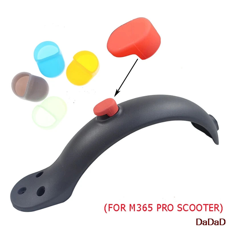 

For XiaoMi M365 Rear Fender Guard Silicone Hook Cover Electric Scooter Skateboard Back Mudguard Shield Accessories