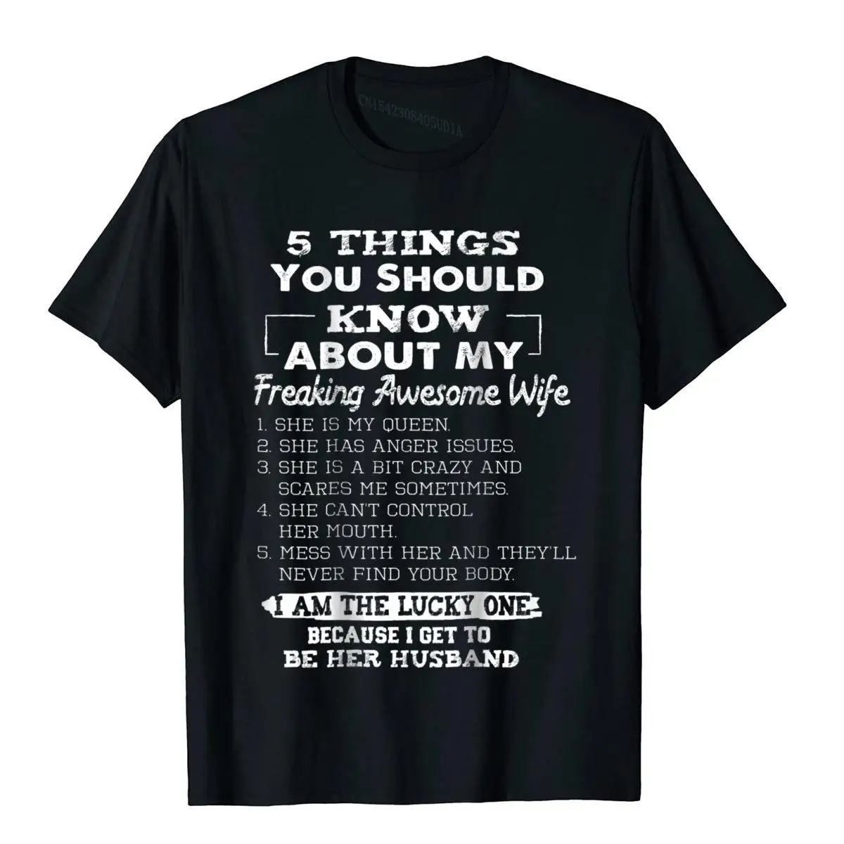 

5 Things You Should Know About My Freaking Awesome Wife Normcore Cotton Mens Tees Camisa Hip Hop T Shirts Harajuku