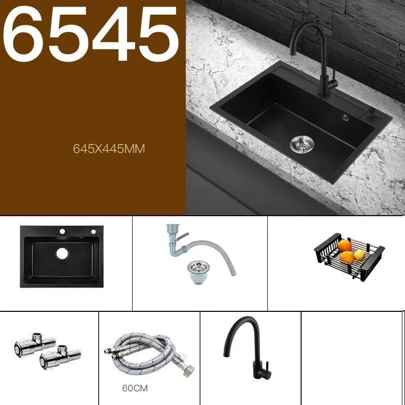 Number 19 Banheiro Lavandino Cucina Dissipador Lavello кухонный кран гранит Fregadero De Cocina Lavabo Cuba Pia Cozinha раковина для мытья посуды - Цвет: Number 19