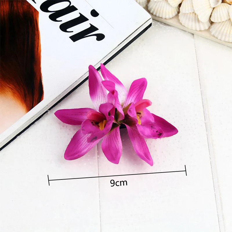 Женская заколка для волос в богемном стиле Пляжная с цветами Свадебный зажим