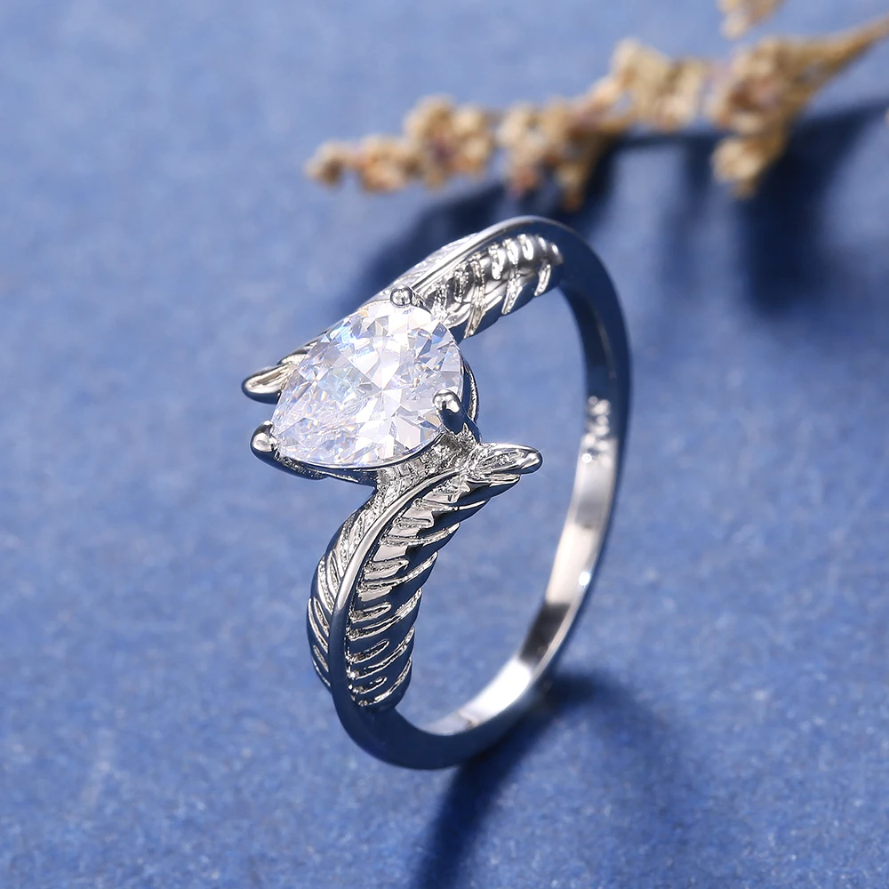 Huitan высококачественное изящное стильное свадебное кольцо юбилей подарок на день